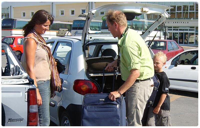 yes rent a car Flughafen service